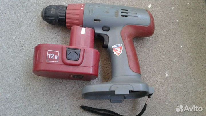 Аккумуляторная дрель