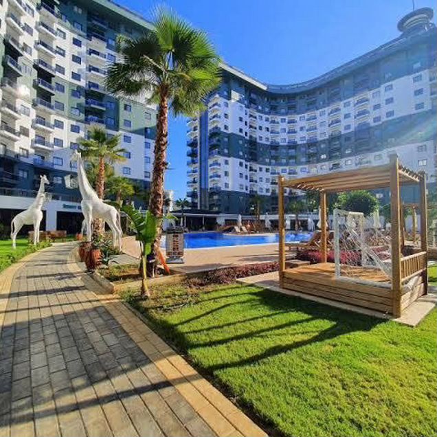 2-к. квартира, 55 м² (Турция)