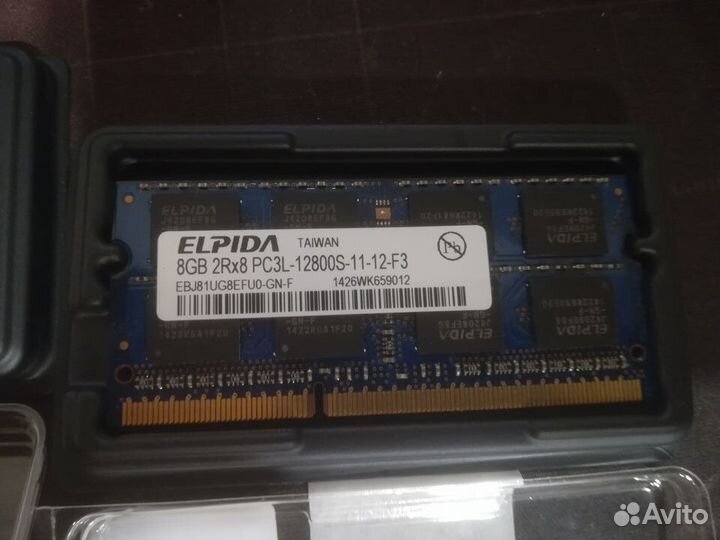 Память для ноутов 4Гб / 8Гб DDR3, DDR3l SoDimm
