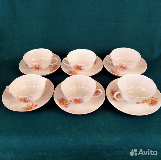 Чайные пары Дулёво СССР