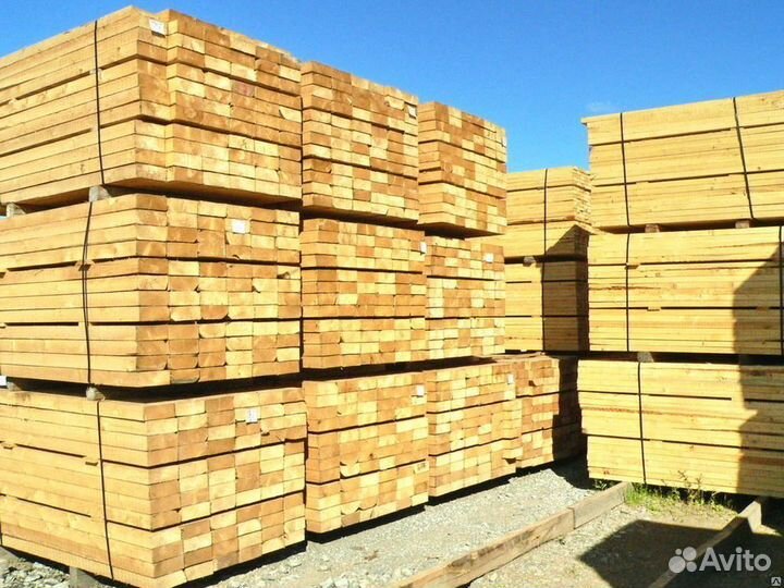 Доска обрезная, камерной сушки 50*100*6000