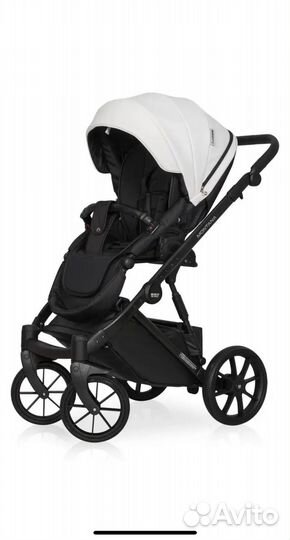 Коляска 2 в 1 эко кожа