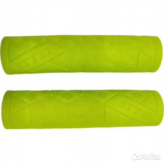 Грипсы STG Base, 126 мм, зеленый