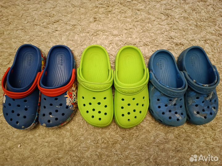 Crocs крокс сабо шлепки детские