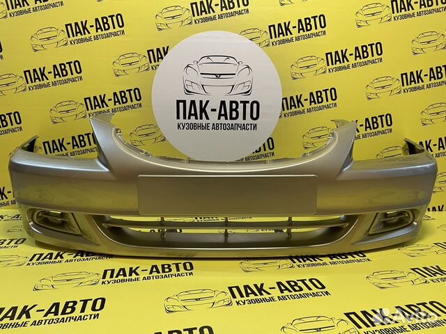 Бампер передний на Hyundai Accent летний песок H01