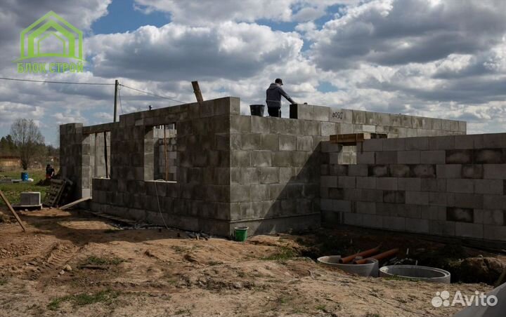 Полистиролбетонные блоки пенлблок, полибетон, гост