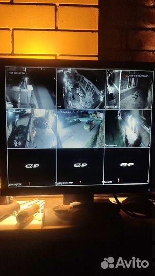 Видеонаблюдение установка/оборудование