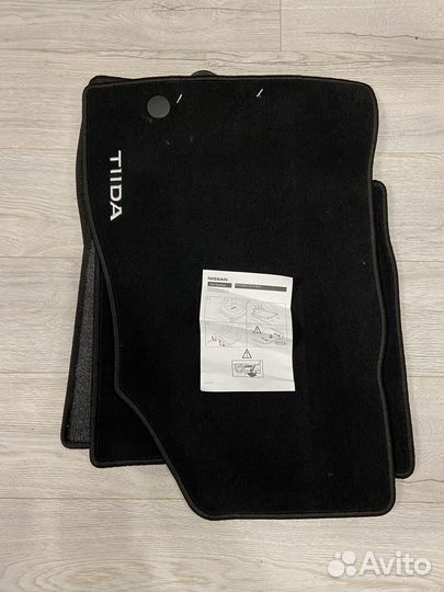 Оригинальные текстильные ковры Nissan Tiida C13