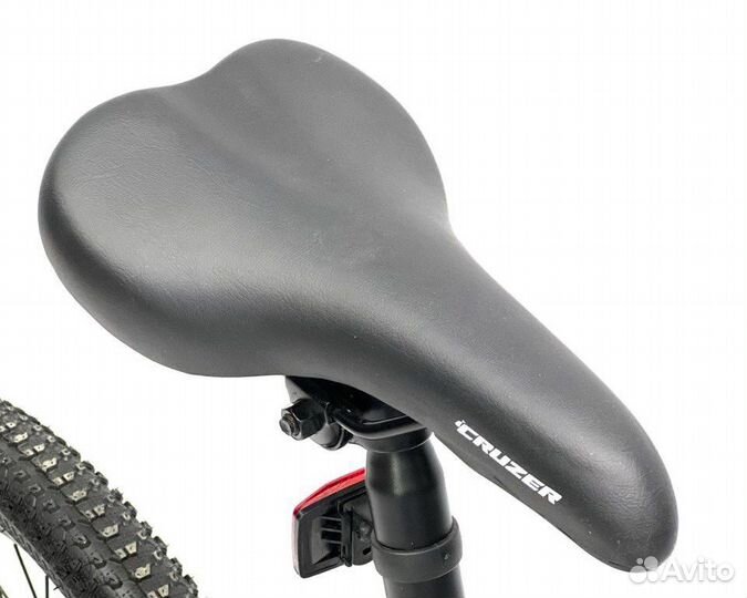 Велосипед cruzer shredder 24 2024 15'' серый