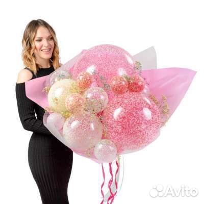 Крафт букеты,букеты гиганты из воздушных шаров