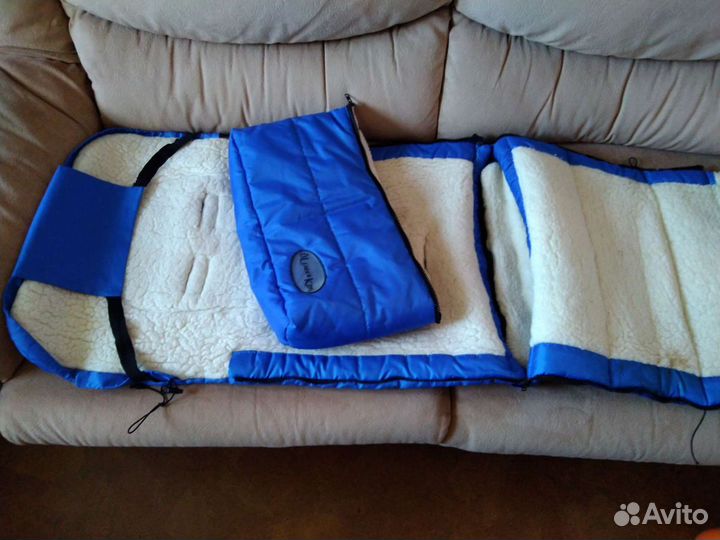 Теплый конверт в коляску