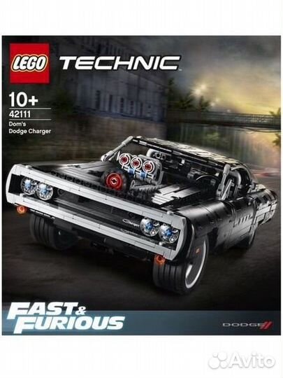 Конструктор Lego Dodge Charger