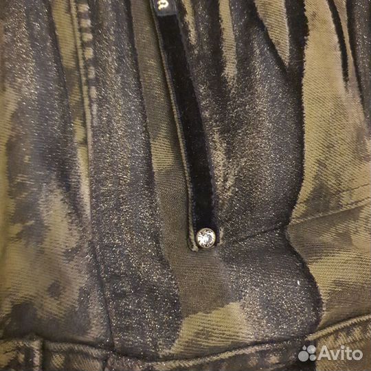 Джинсы клеш женские черные