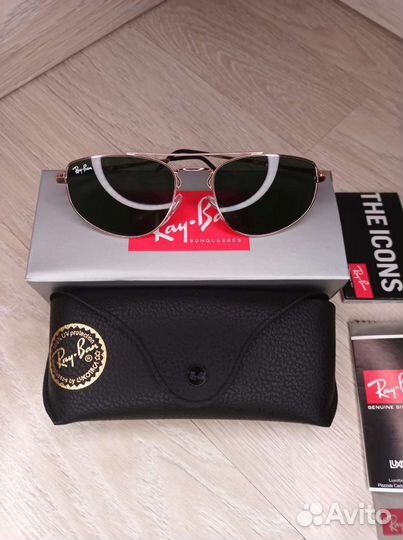 Очки Ray-Ban RB3668 мульти Тёмно-Зелёные новые