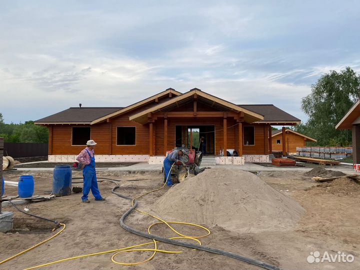 Стяжка пола за один день