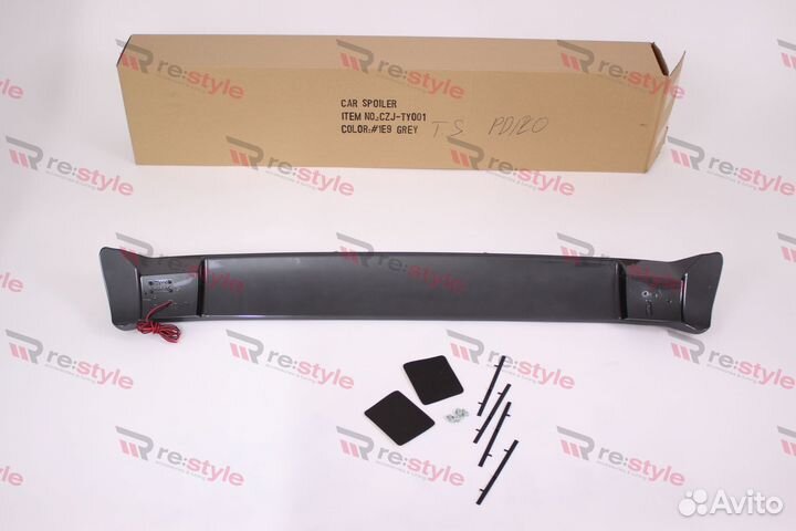 Спойлер Наверх Toyota Land Cruiser Prado 120