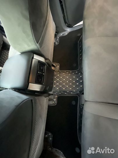 3д 5д коврики из экокожи Тайота Прадо 150