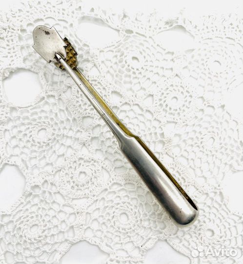 Щипцы для сахара Серебро 84 проба Павлов 46 гр