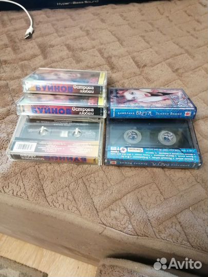 Аудиокассеты новые запечатанные