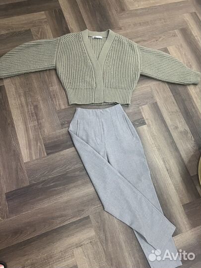 Кардиган и брюки Zara