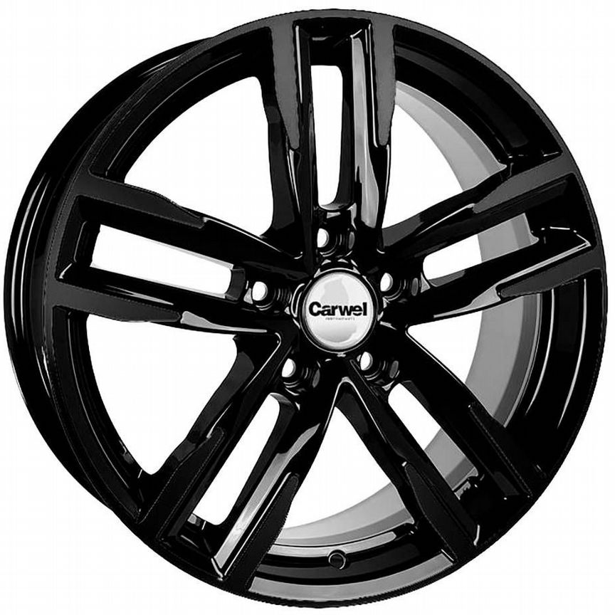 Диски Carwel Лемно 7x17 5x114.3 ET45 D67.1 BK