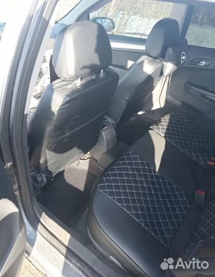 Автоковрик EVA в Хëндай Элантра 3D с бортами