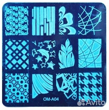 Стемпинг для дизайна ногтей в Омске