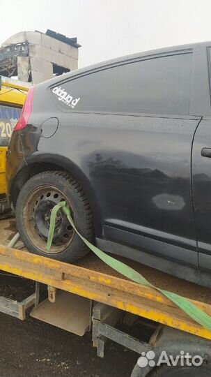 Крыло заднее правое Ситроен С4 купе черное