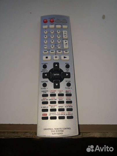 Пульт ду кинотеатров panasonic