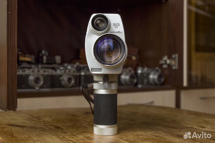 Редкая кинокамера Minolta auto zoom 8