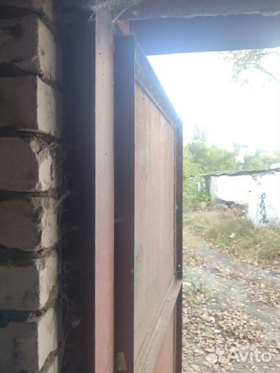 Ворота гаражные металлические бу