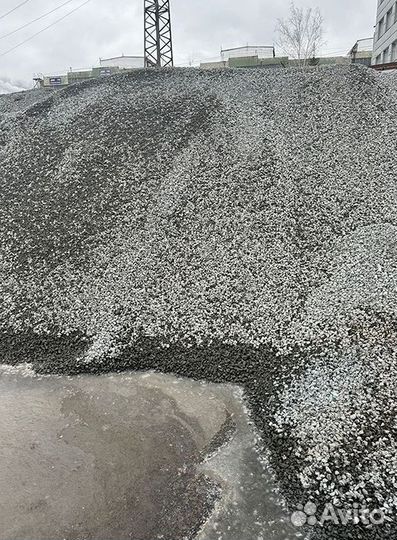 Щебень вторичный с доставкой в Новосибирске и но