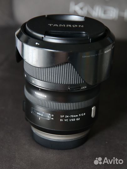Объектив Tamron 24-70 2.8 G2 для Canon EF