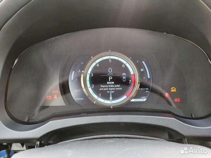 Приборная панель Lexus f-sport rc,is