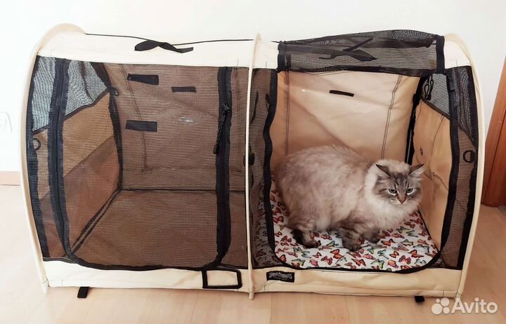 Выставочная клетка-палатка для кошек sturdi