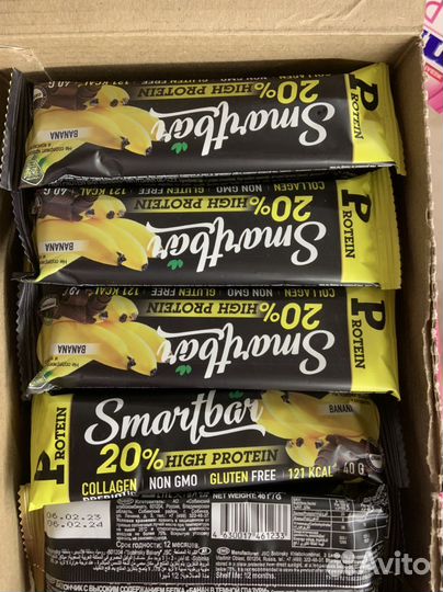 Протеиновые батончики Smartbar
