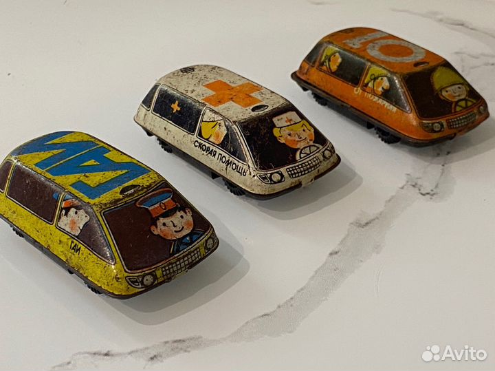 Набор «Служебные микроавтобусы» СССР, 1975 г