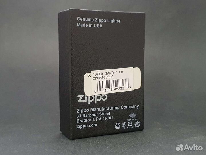 Зажигалка Zippo - Deer Santa