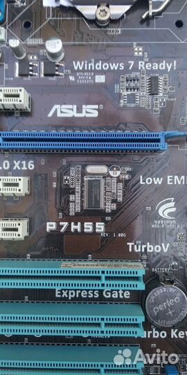 Материнская плата сокет 1156 Asus P7H55