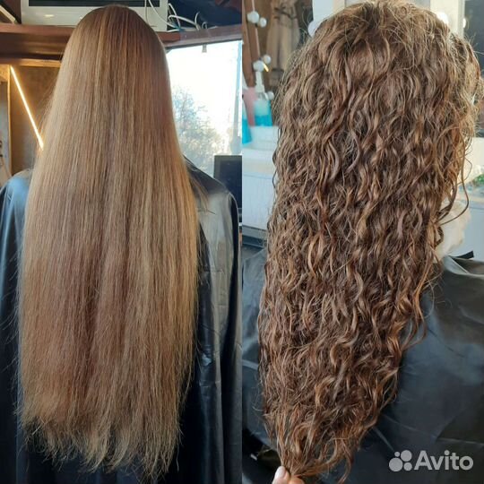 Кератиновое выпрямление