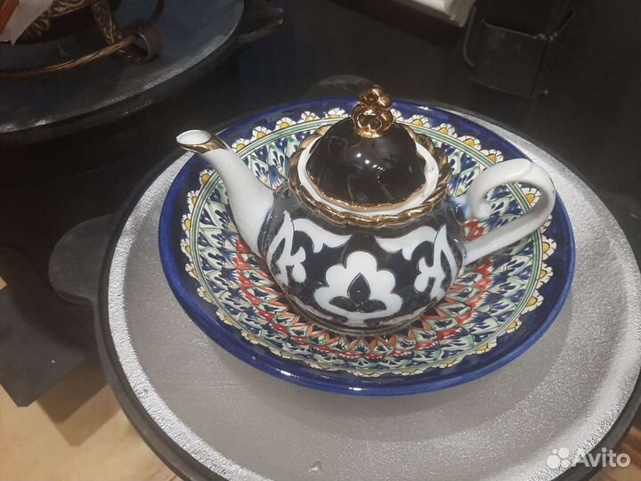 Посуда Риштан. Ручная работа