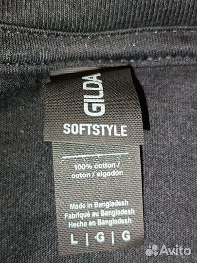 Футболка мужская новая L Gildan оригинал