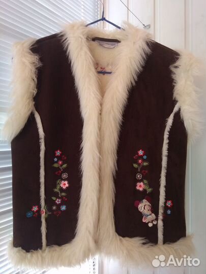 Жилет из овчины