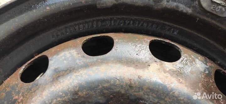 Комплект из 4 ёх стальных дисков