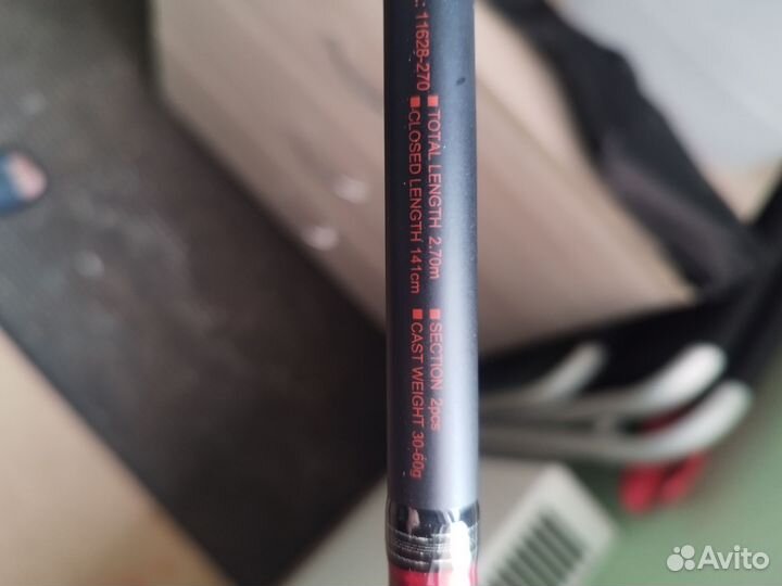 Спиннинг daiwa ninja NJX902mhrsc-AX 2.7 метра