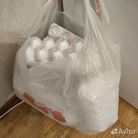 Пустые коробки от яиц