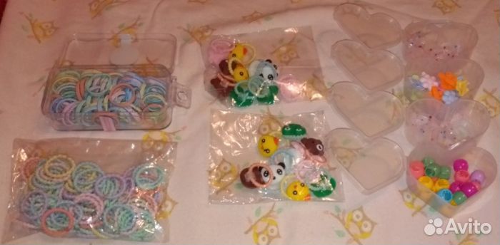 Резинки для волос новые