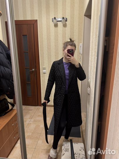 Пальто демисезонное стеганое