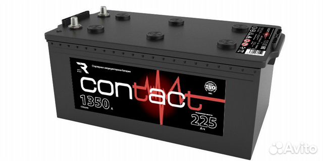 225Ah Аккумулятор 12V 6CT-225.3 Contact 1350A