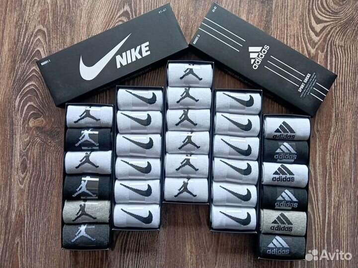 Носки Nike Adidas Reebok Jordan